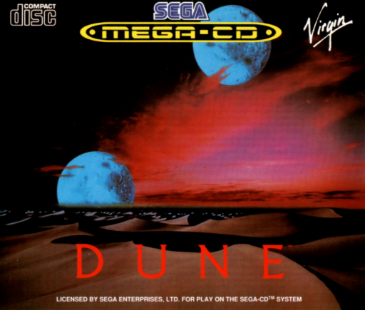 Dune (Europe) (En,Fr,De,Es,It,Ar) Sega CD Game Cover